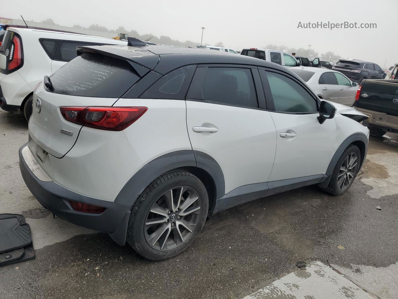 2017 Mazda Cx-3 Touring Gray vin: JM1DKDC7XH0163729