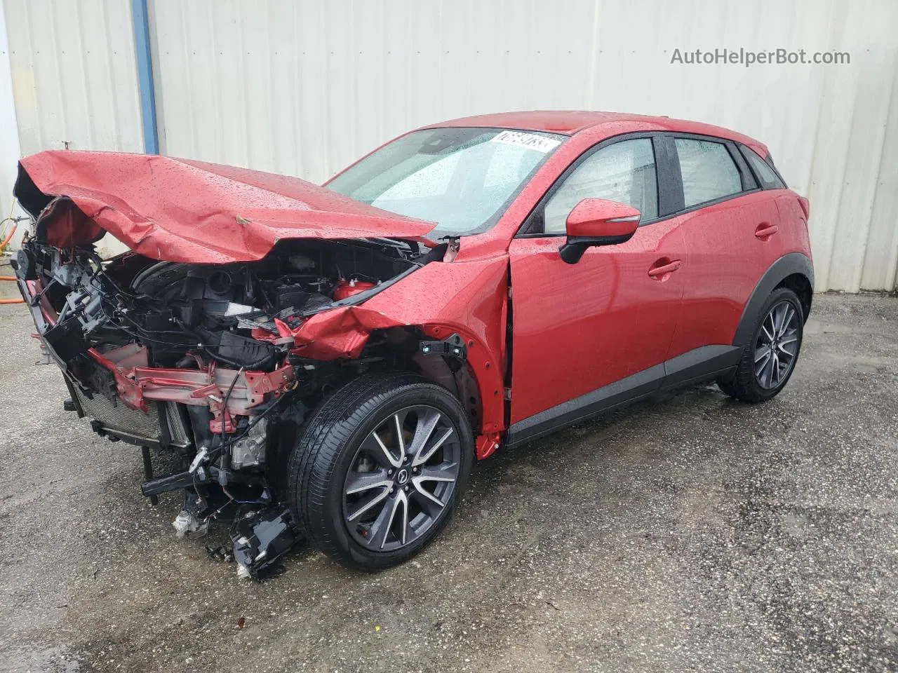 2018 Mazda Cx-3 Touring Red vin: JM1DKDC7XJ1324967