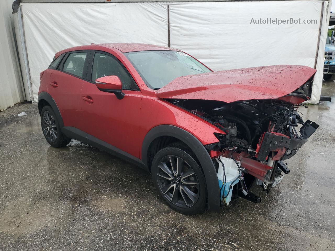 2018 Mazda Cx-3 Touring Red vin: JM1DKDC7XJ1324967