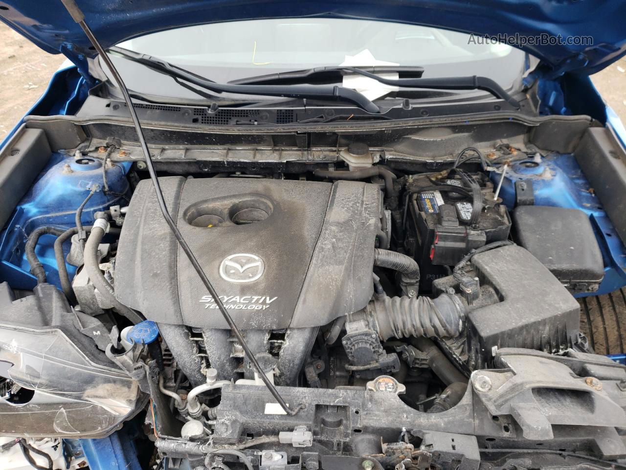 2016 Mazda Cx-3 Grand Touring Синий vin: JM1DKDD73G0138054