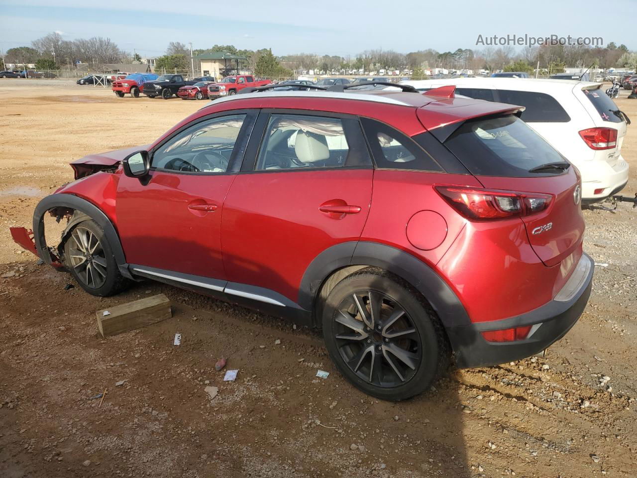 2016 Mazda Cx-3 Grand Touring Red vin: JM1DKDD73G0139155