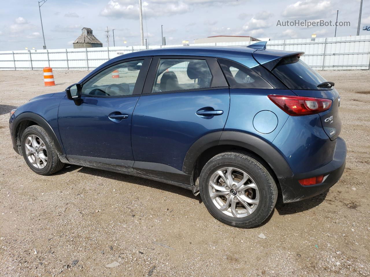 2018 Mazda Cx-3 Sport Синий vin: JM1DKFB70J0314371