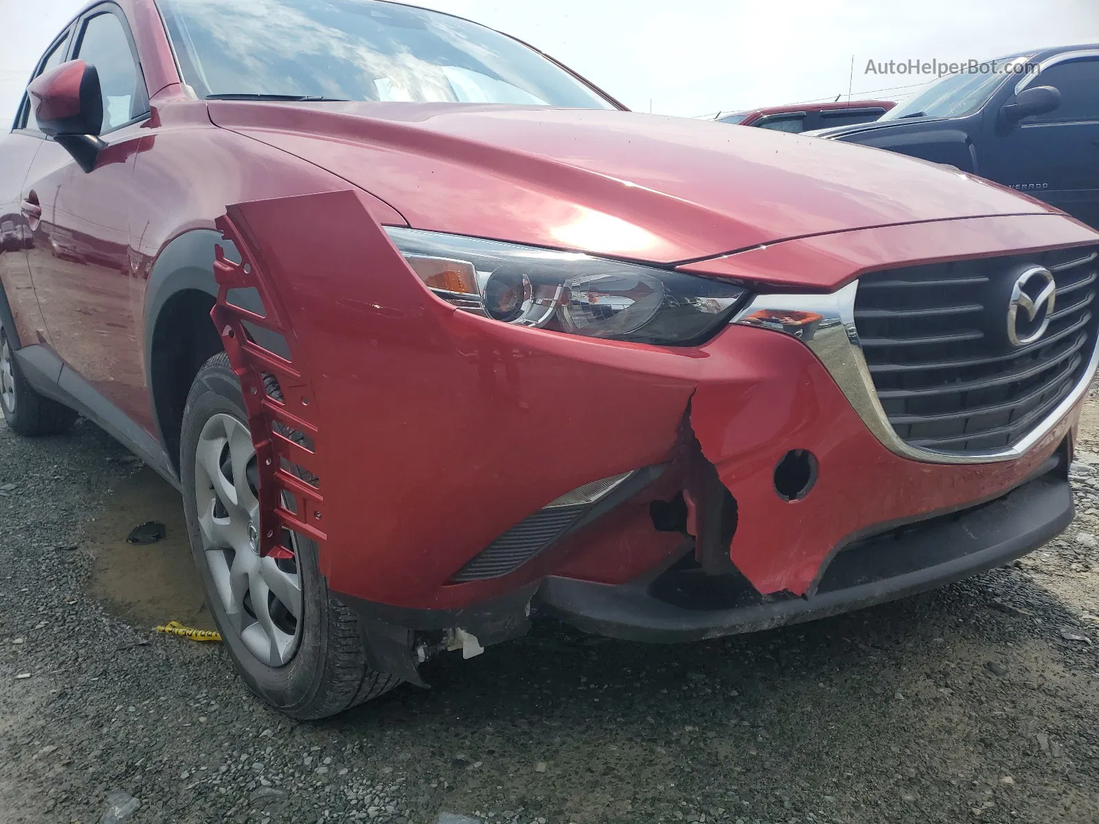 2018 Mazda Cx-3 Sport Red vin: JM1DKFB70J1322030