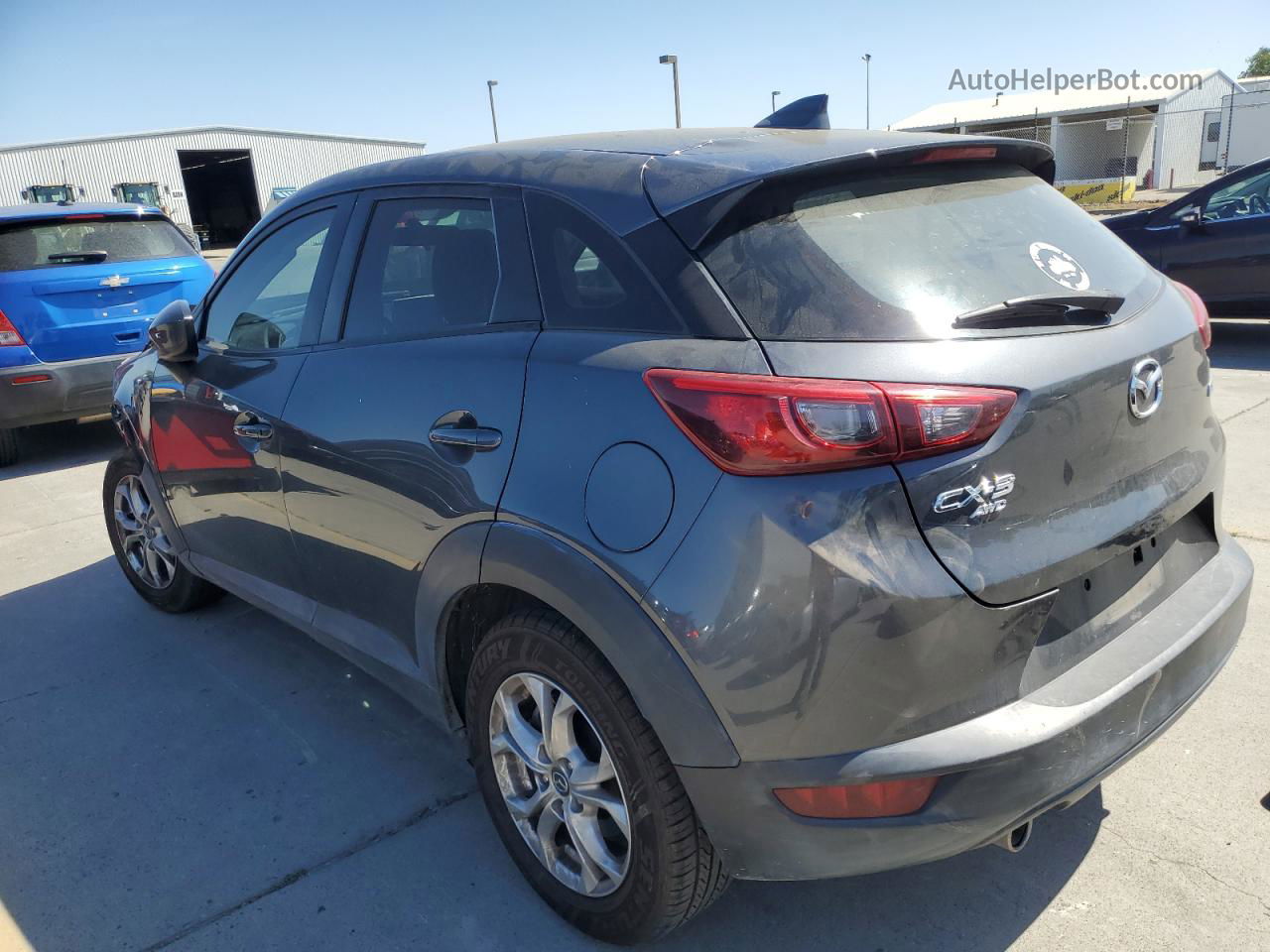 2016 Mazda Cx-3 Sport Gray vin: JM1DKFB71G0136365