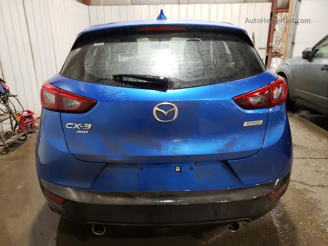 2017 Mazda Cx-3 Sport Blue vin: JM1DKFB71H0161672