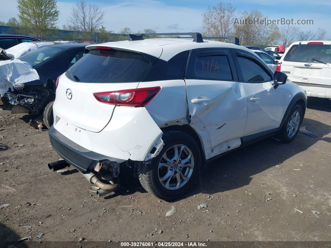 2017 Mazda Cx-3 Sport White vin: JM1DKFB71H0161980