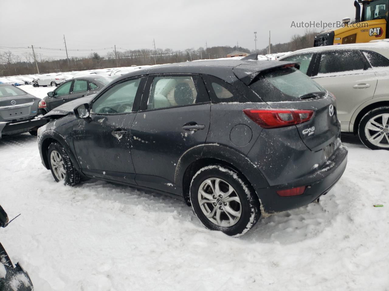 2017 Mazda Cx-3 Sport Серый vin: JM1DKFB71H0164488