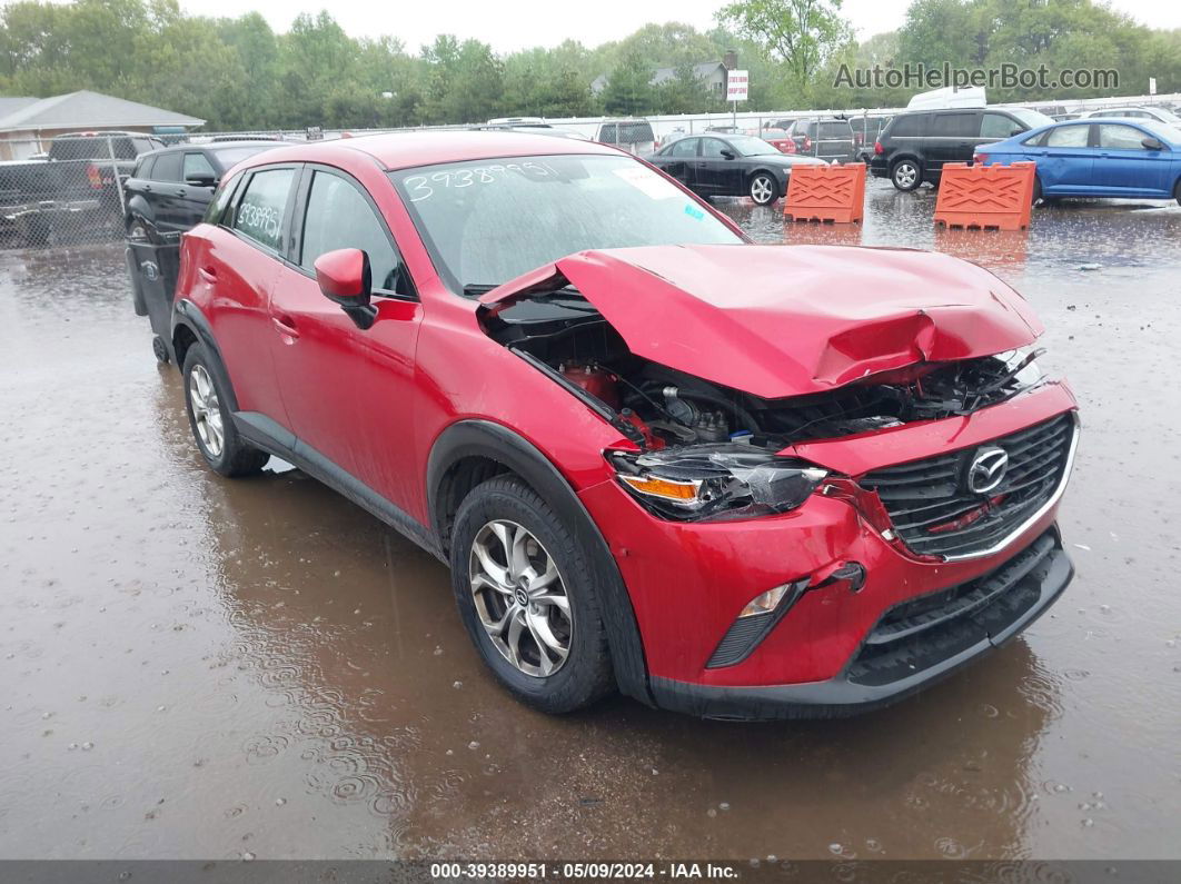 2016 Mazda Cx-3 Sport Red vin: JM1DKFB72G0130641