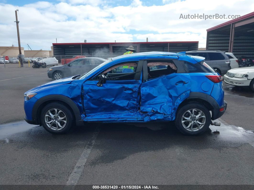 2017 Mazda Cx-3 Sport Blue vin: JM1DKFB72H0173393