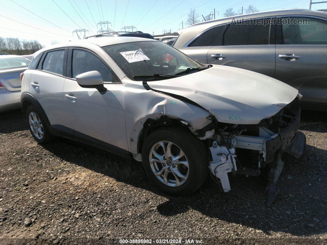 2016 Mazda Cx-3 Sport White vin: JM1DKFB73G0132916