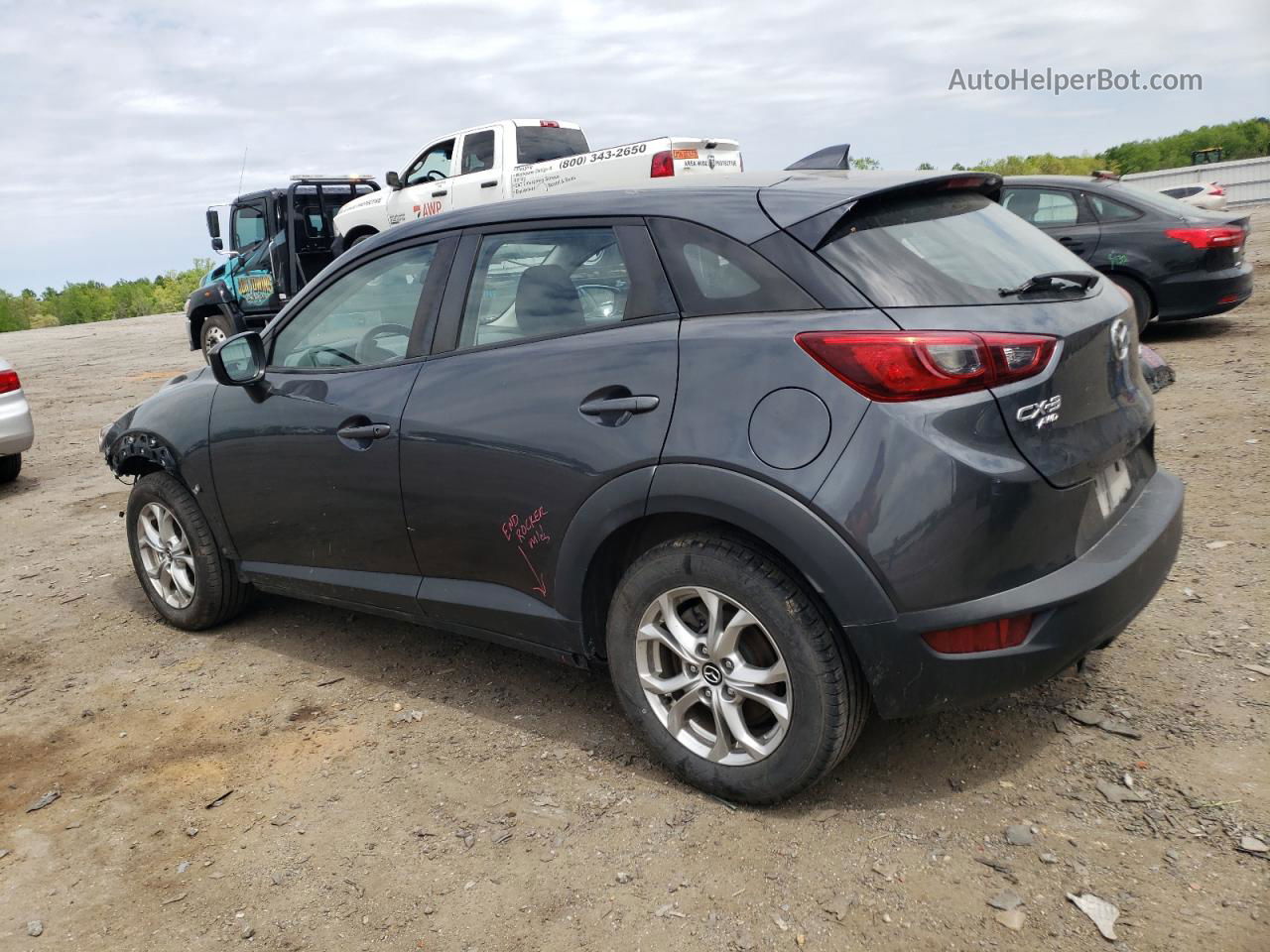 2016 Mazda Cx-3 Sport Gray vin: JM1DKFB73G0138148