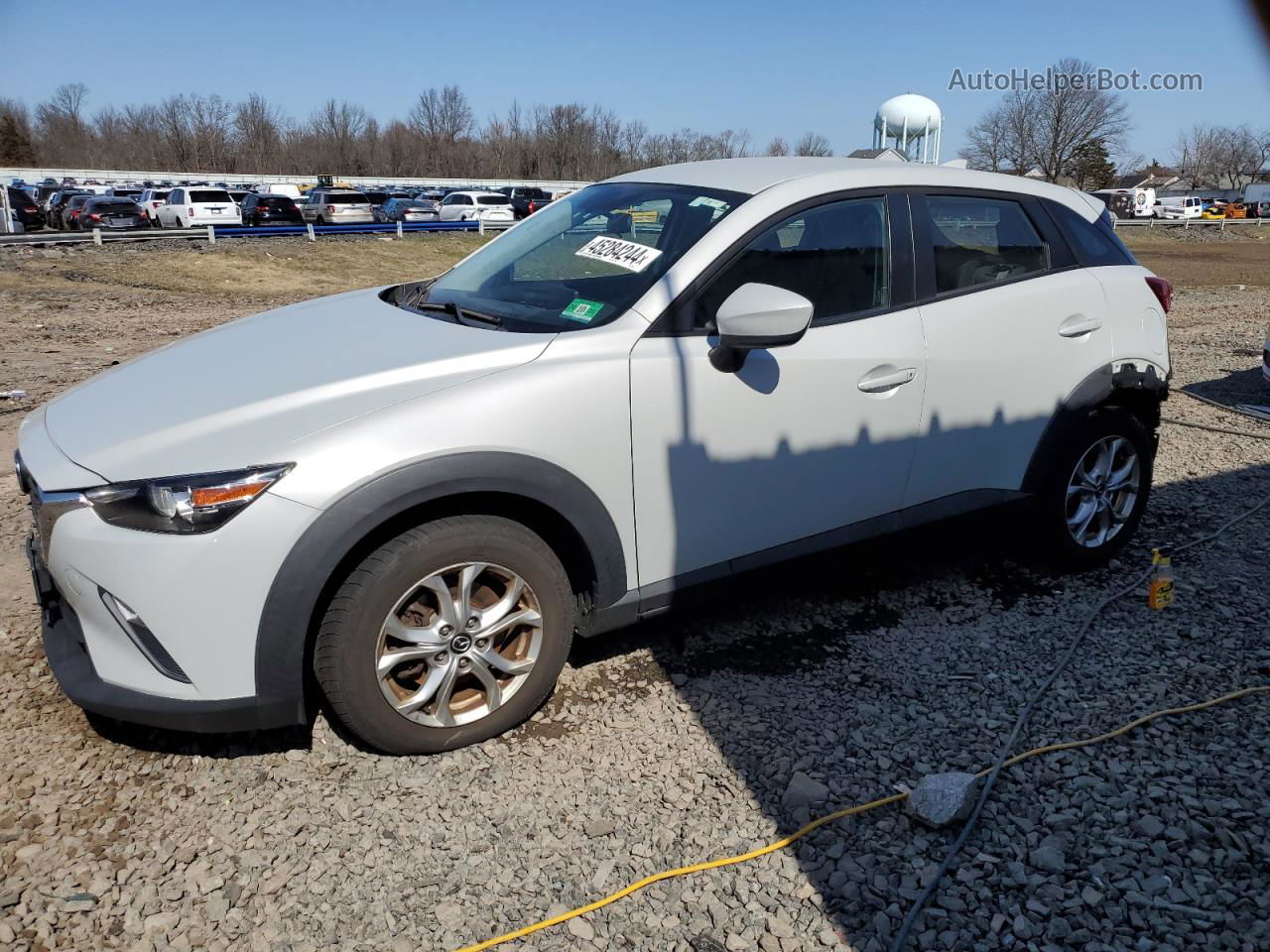 2016 Mazda Cx-3 Sport White vin: JM1DKFB74G0135579