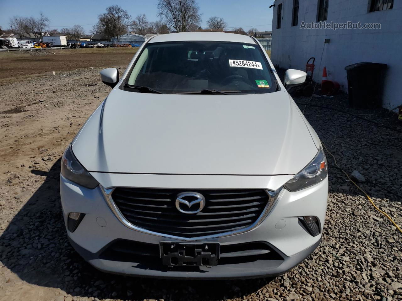 2016 Mazda Cx-3 Sport White vin: JM1DKFB74G0135579