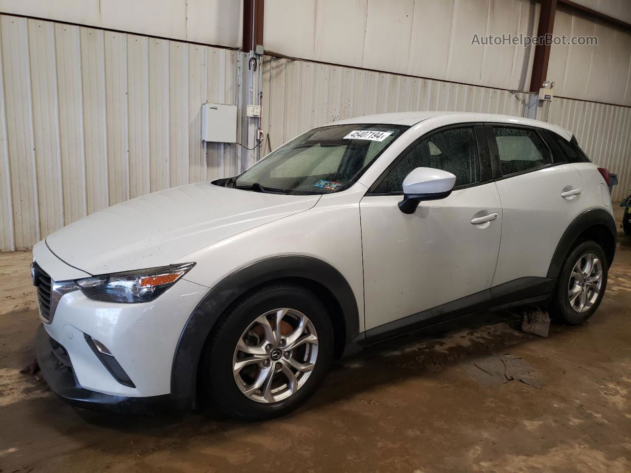 2016 Mazda Cx-3 Sport White vin: JM1DKFB76G0132960