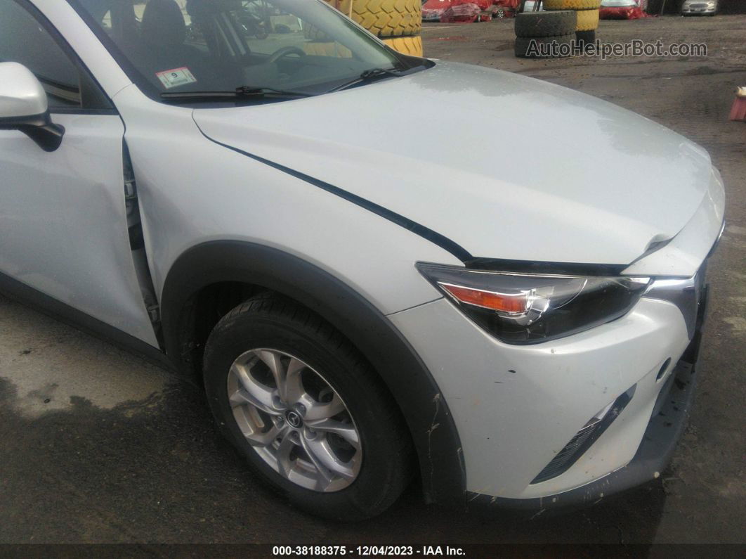 2018 Mazda Cx-3 Sport White vin: JM1DKFB76J0316514