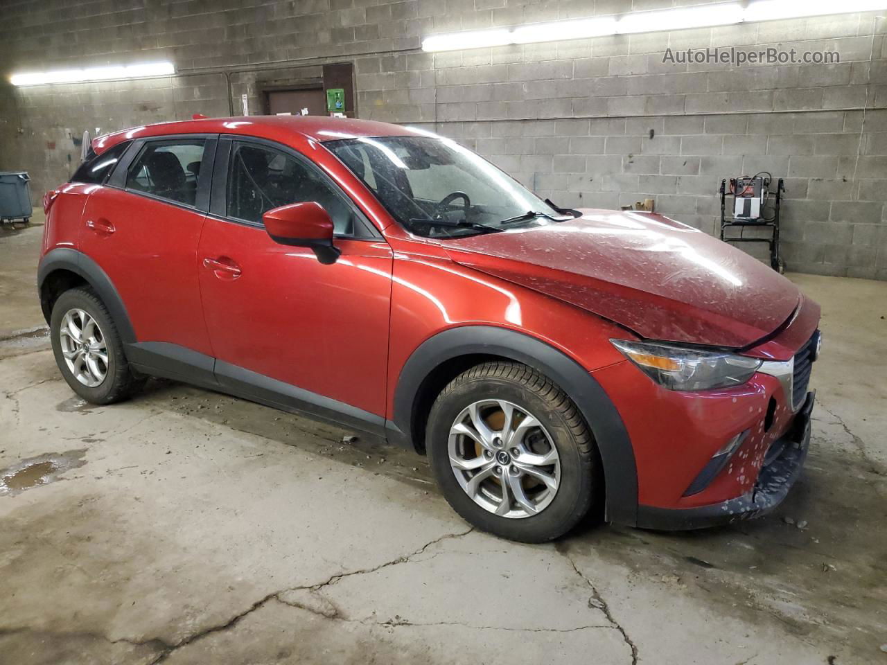 2018 Mazda Cx-3 Sport Red vin: JM1DKFB76J0317372