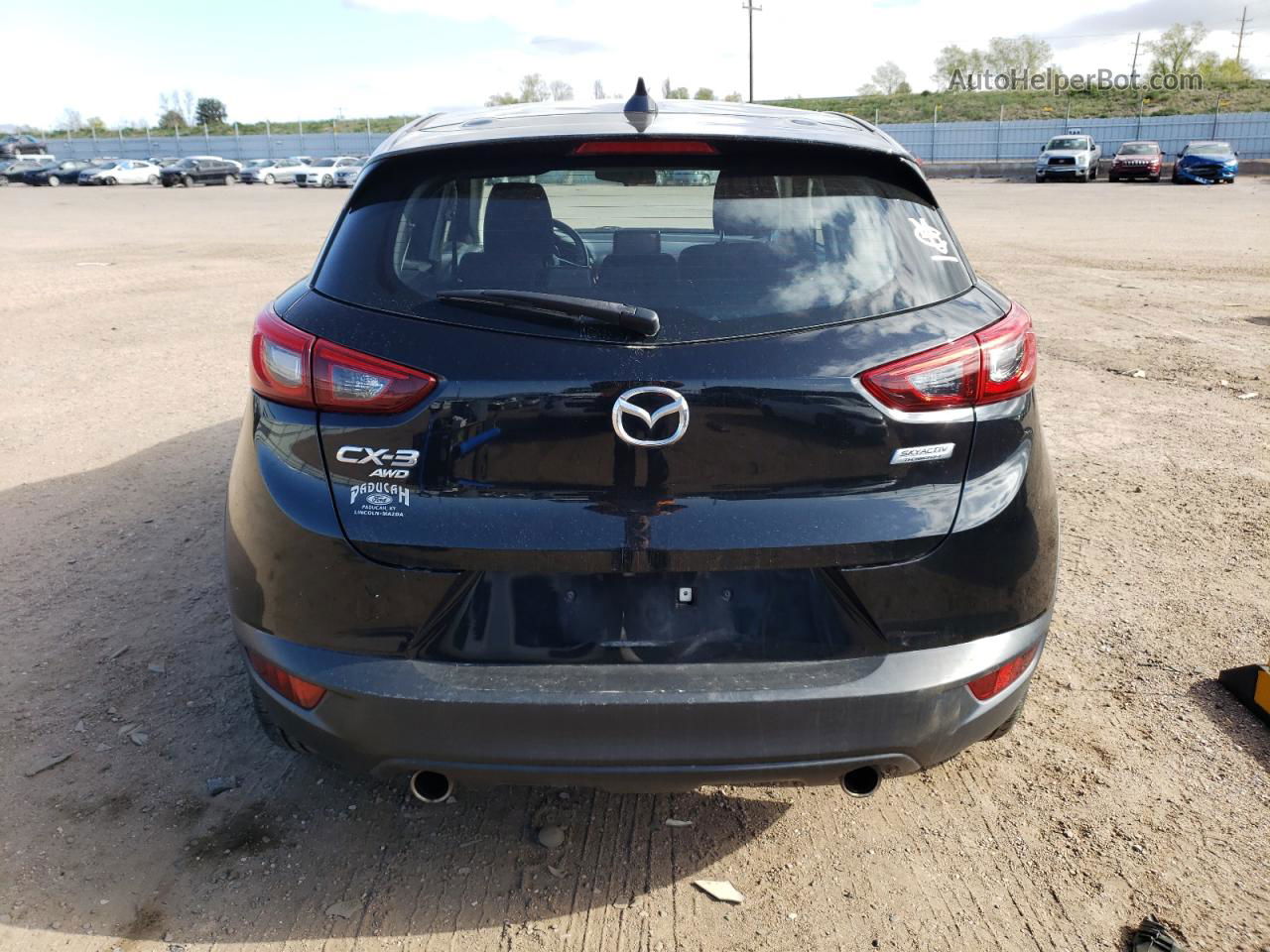 2018 Mazda Cx-3 Sport Black vin: JM1DKFB77J0327778