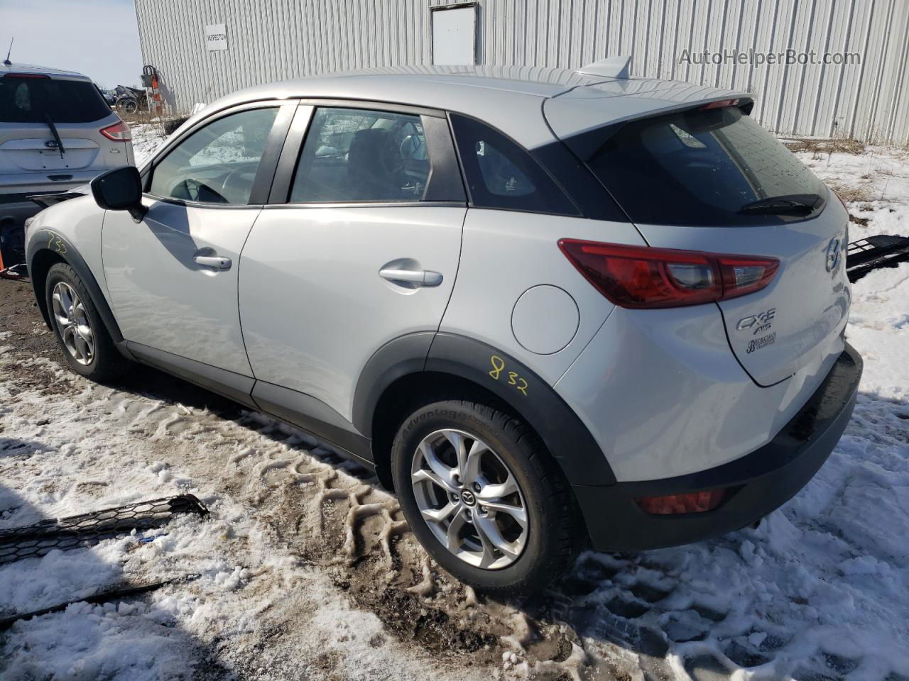 2017 Mazda Cx-3 Sport White vin: JM1DKFB78H0144089