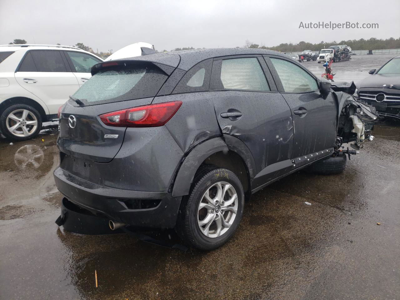 2016 Mazda Cx-3 Sport Charcoal vin: JM1DKFB7XG0138129