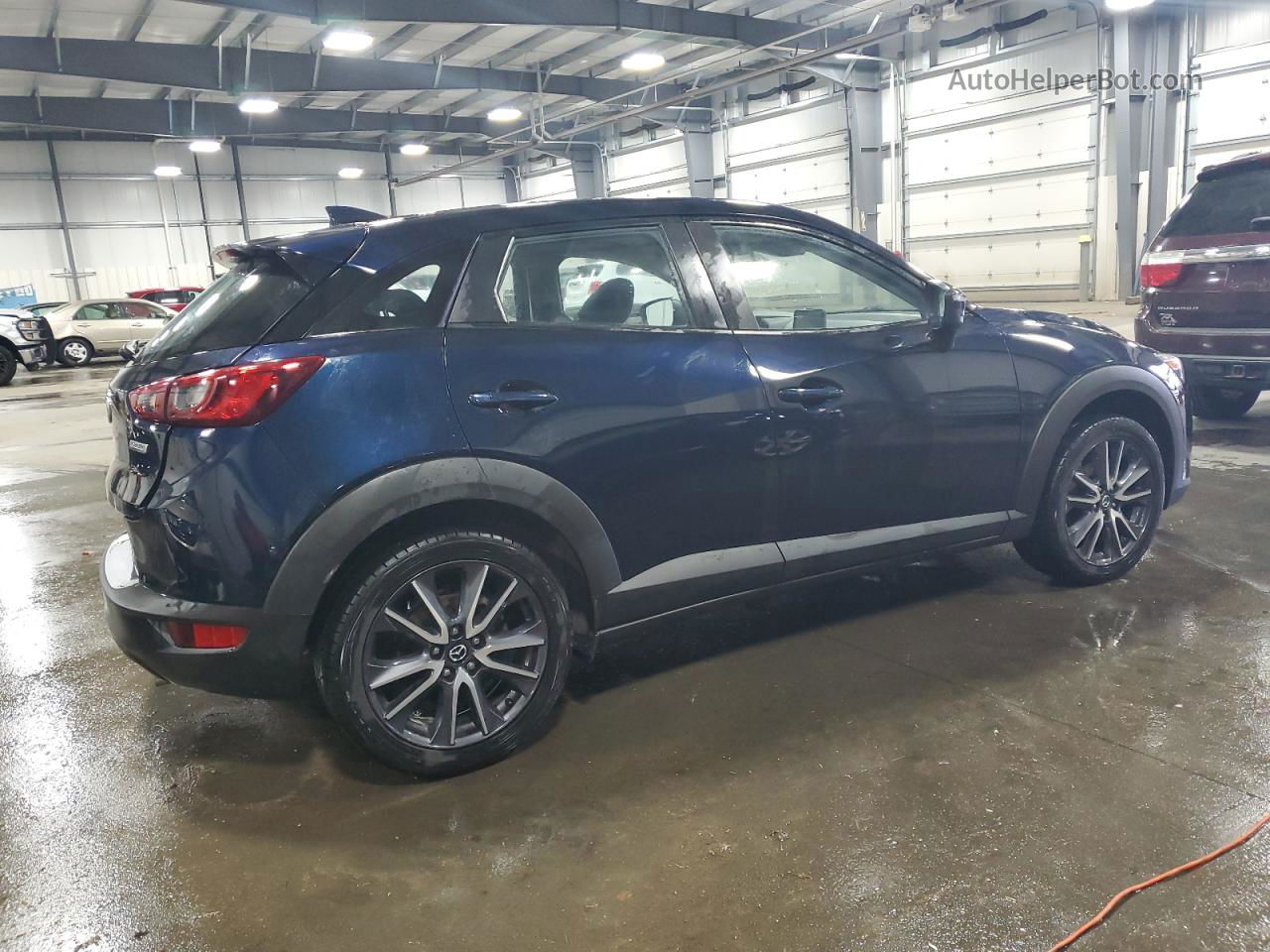 2018 Mazda Cx-3 Touring Blue vin: JM1DKFC70J1321927