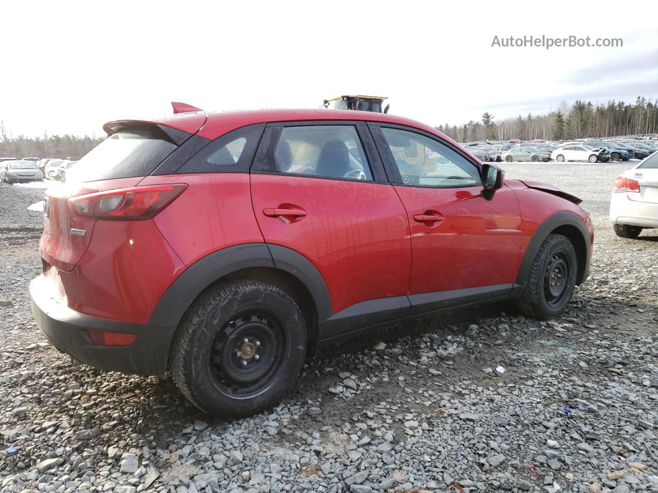 2018 Mazda Cx-3 Touring Red vin: JM1DKFC70J1331552