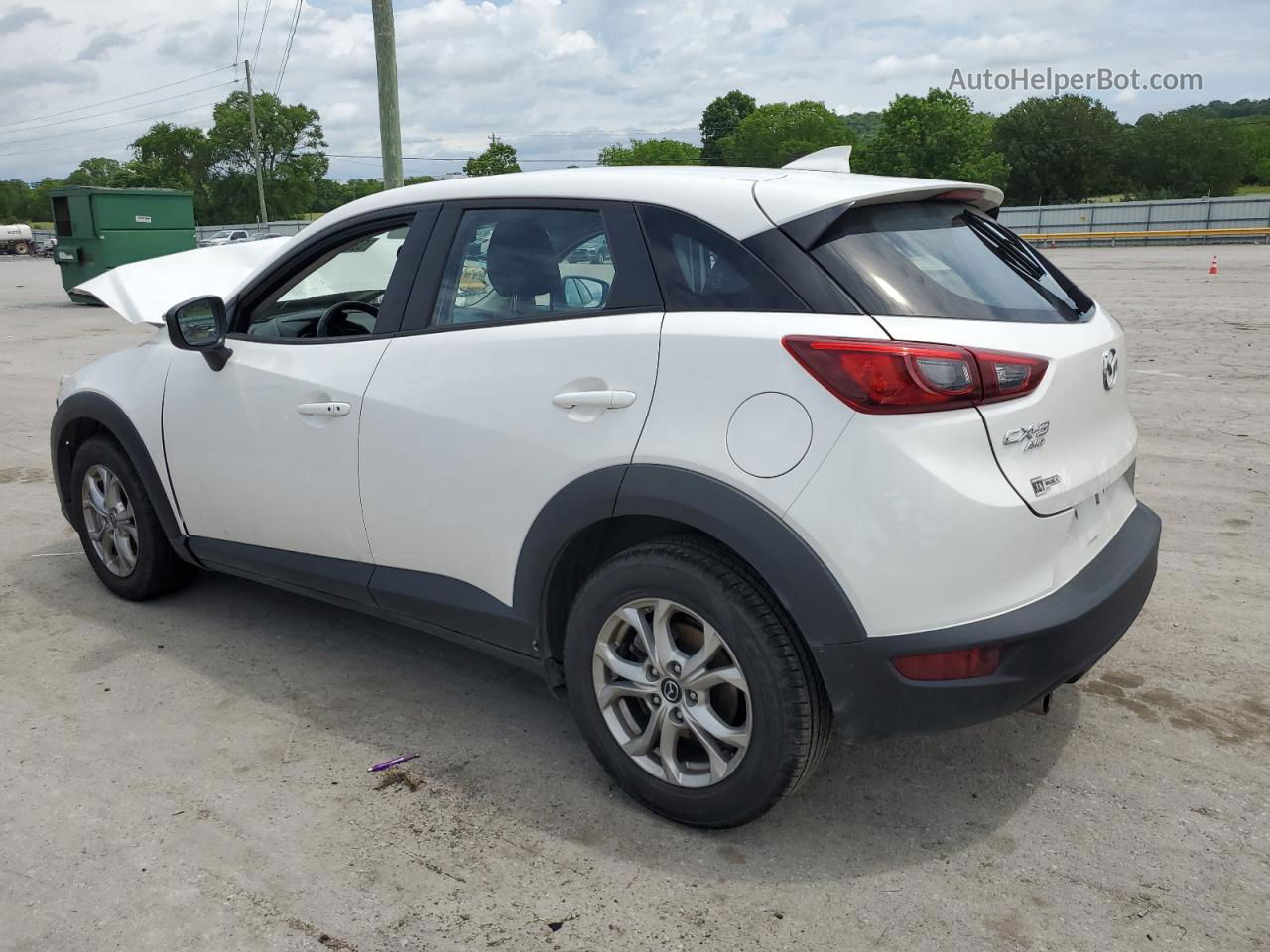 2016 Mazda Cx-3 Touring White vin: JM1DKFC72G0135823