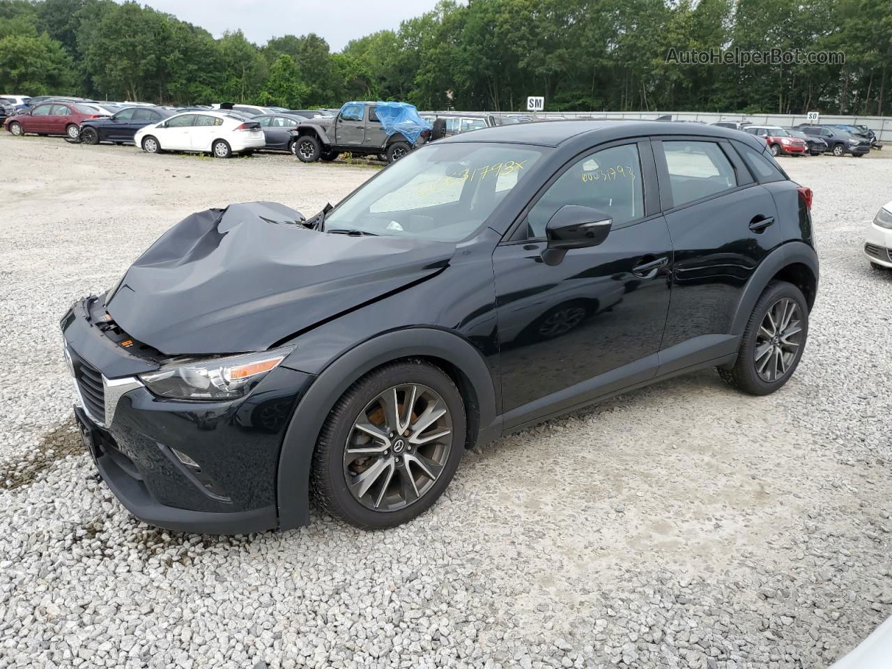 2017 Mazda Cx-3 Touring Black vin: JM1DKFC72H0165535