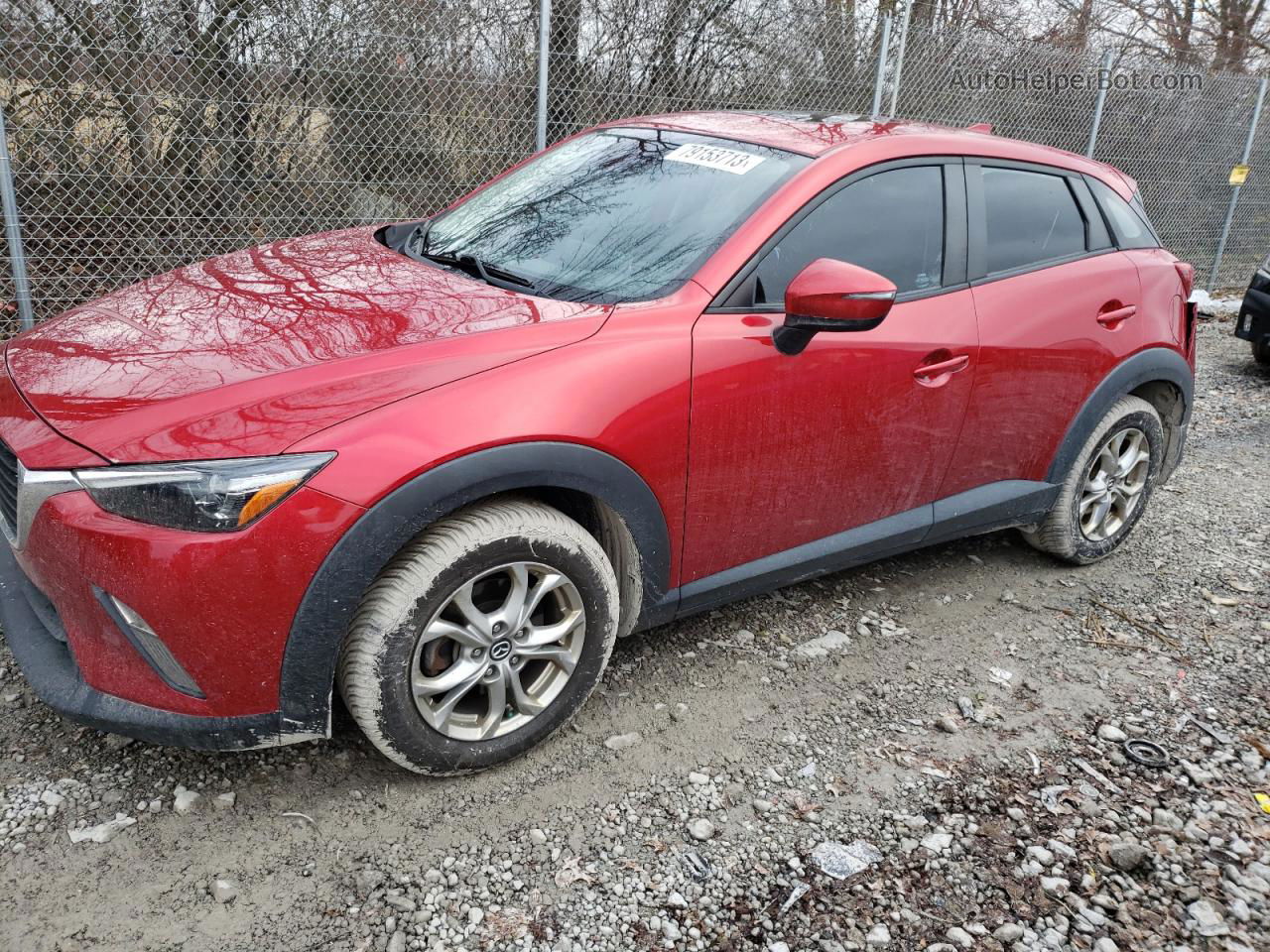 2018 Mazda Cx-3 Touring Красный vin: JM1DKFC72J0306304