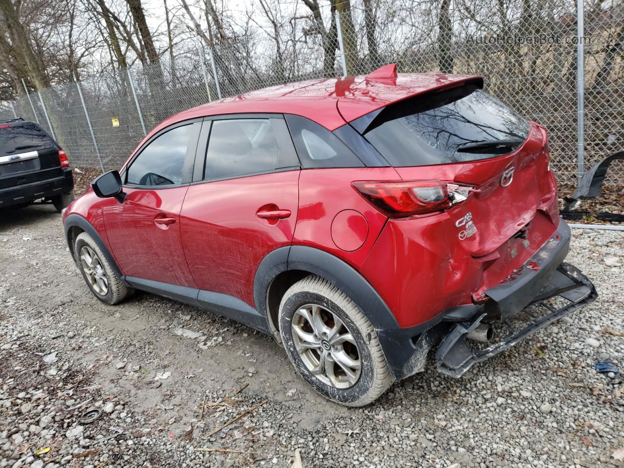 2018 Mazda Cx-3 Touring Red vin: JM1DKFC72J0306304