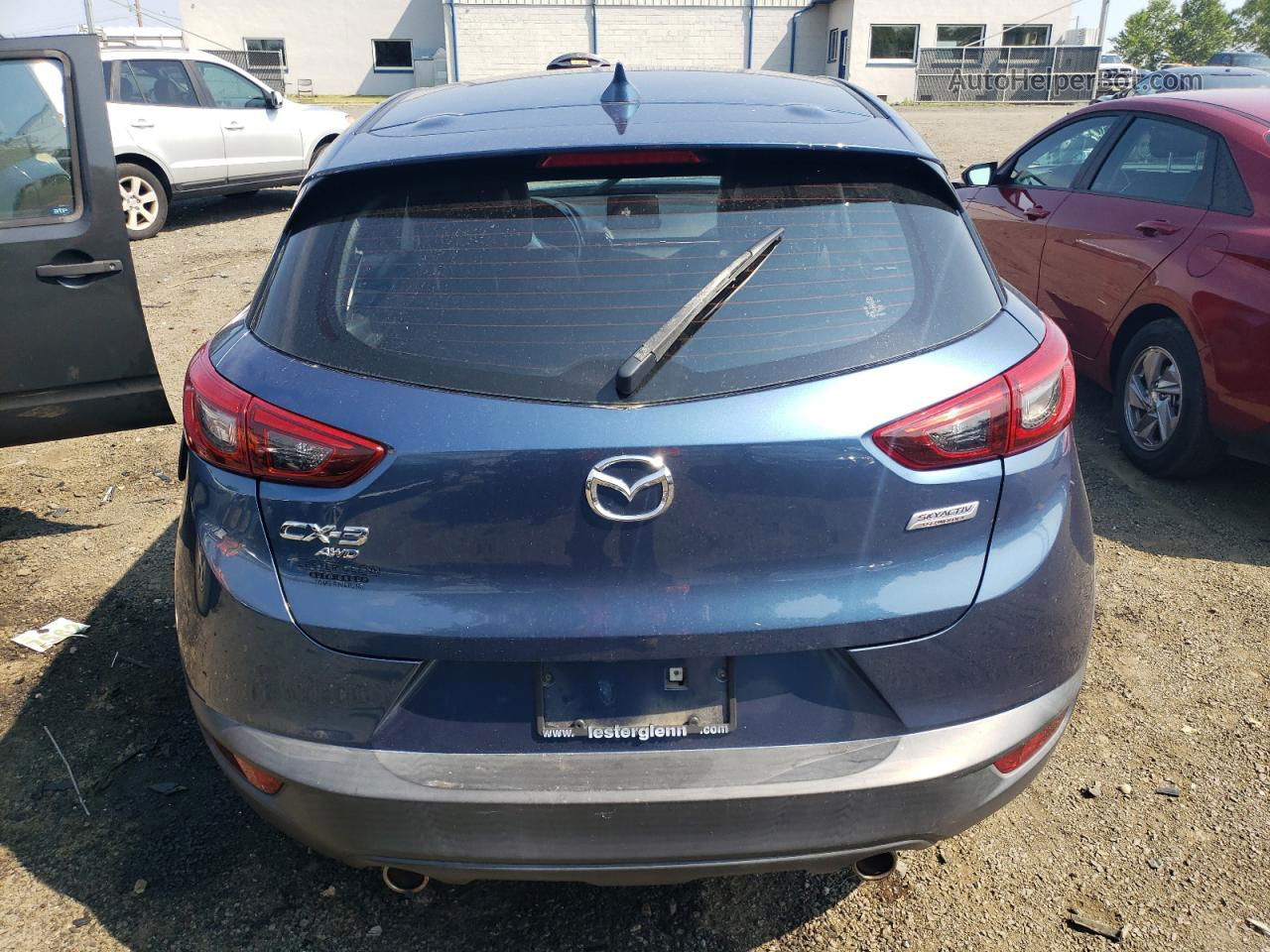 2018 Mazda Cx-3 Touring Blue vin: JM1DKFC72J0316458