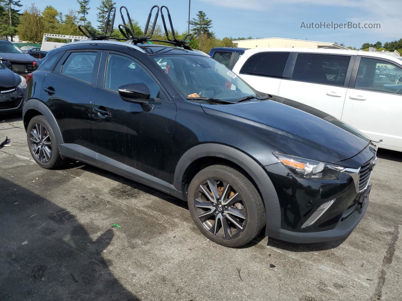 2018 Mazda Cx-3 Touring Black vin: JM1DKFC72J0326584