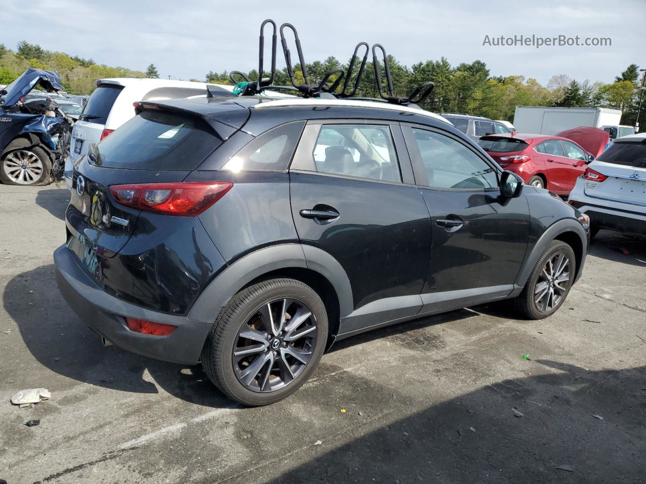 2018 Mazda Cx-3 Touring Black vin: JM1DKFC72J0326584