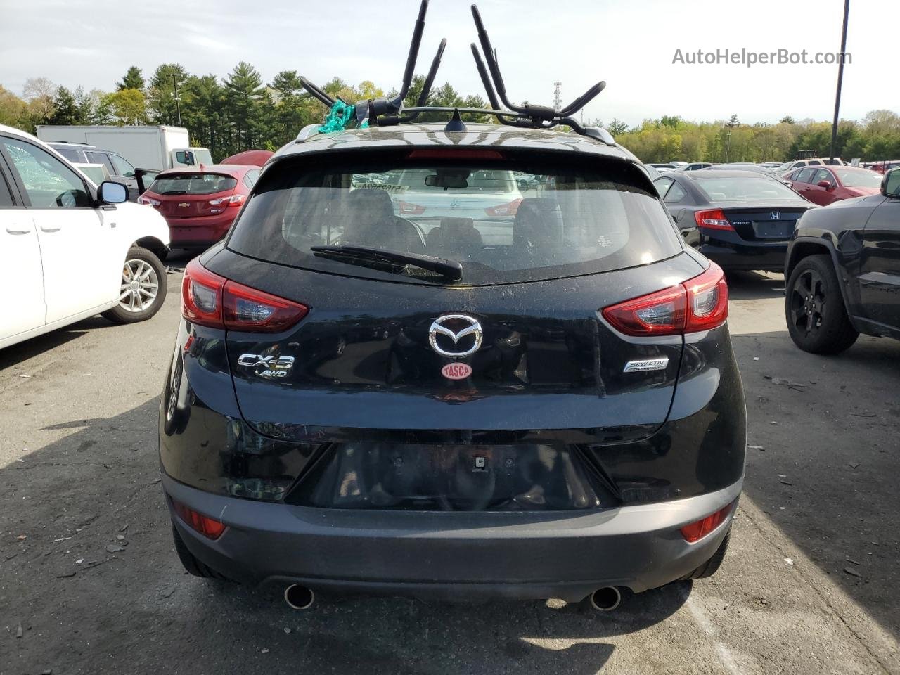 2018 Mazda Cx-3 Touring Black vin: JM1DKFC72J0326584