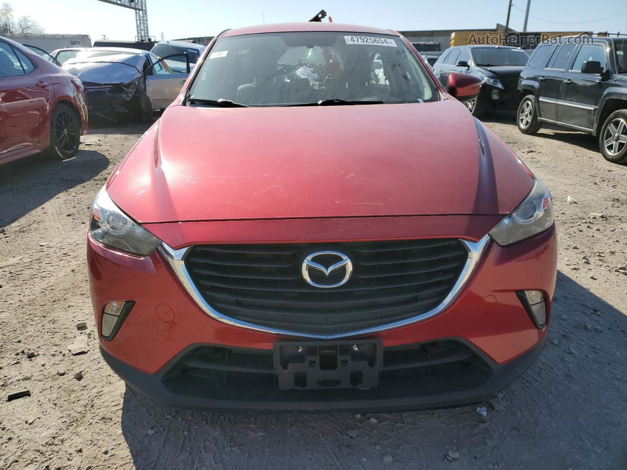 2016 Mazda Cx-3 Touring Red vin: JM1DKFC73G0139573