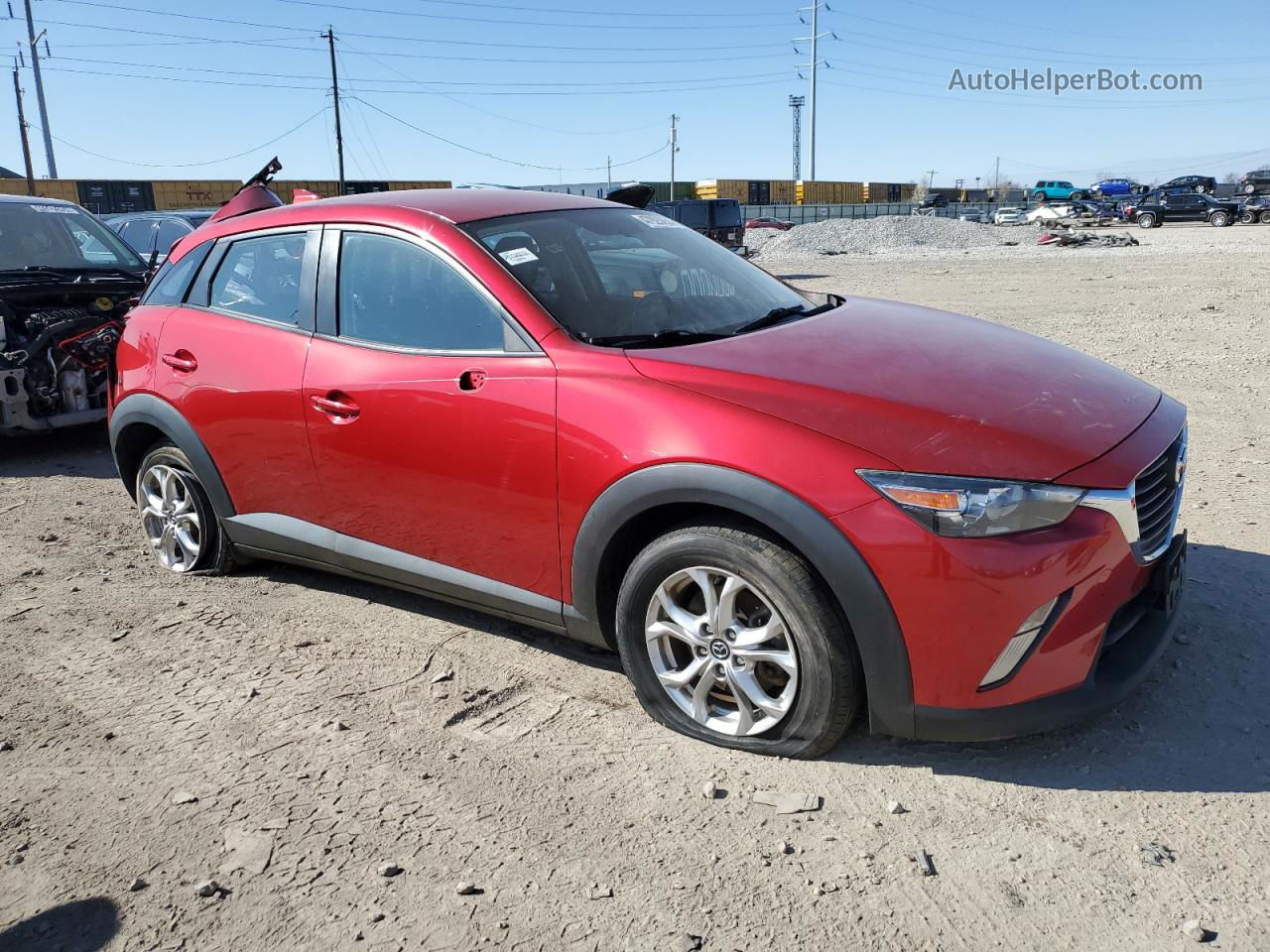 2016 Mazda Cx-3 Touring Red vin: JM1DKFC73G0139573