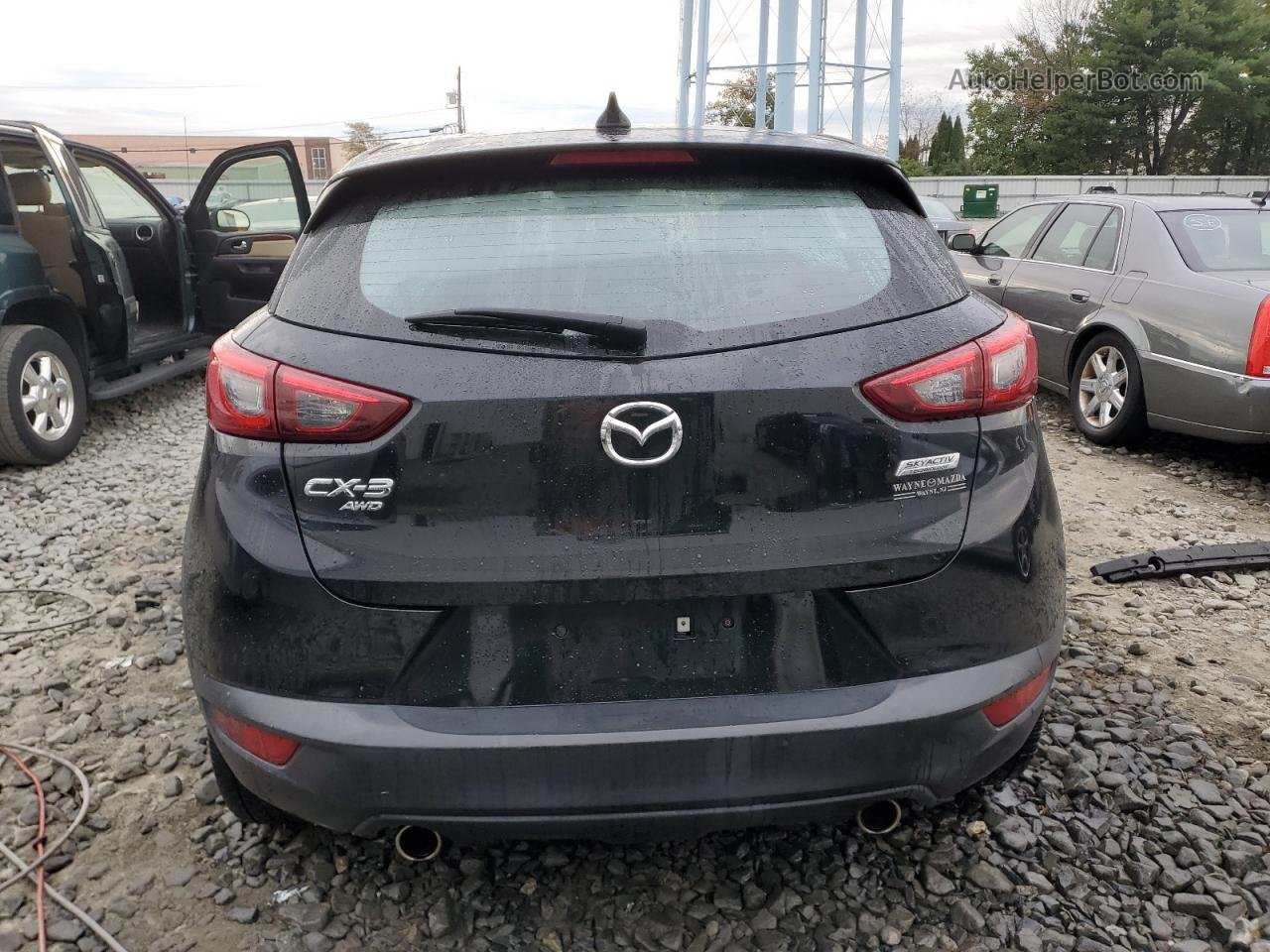 2017 Mazda Cx-3 Touring Black vin: JM1DKFC73H0141678