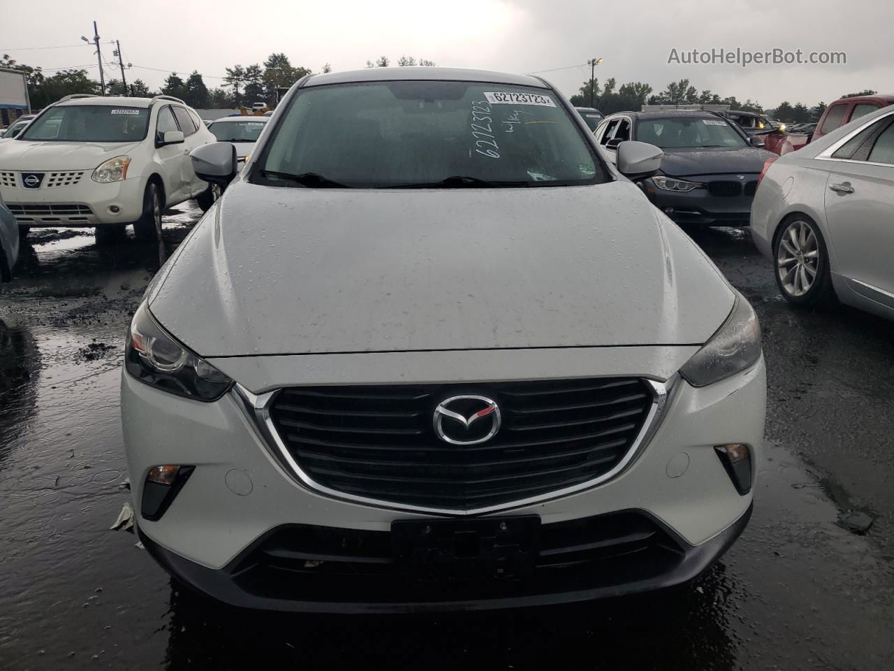 2017 Mazda Cx-3 Touring White vin: JM1DKFC73H0146203