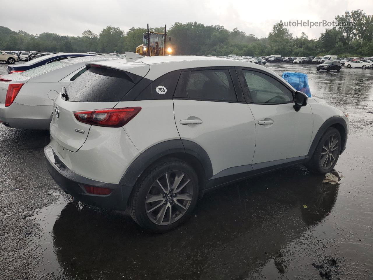 2017 Mazda Cx-3 Touring White vin: JM1DKFC73H0146203