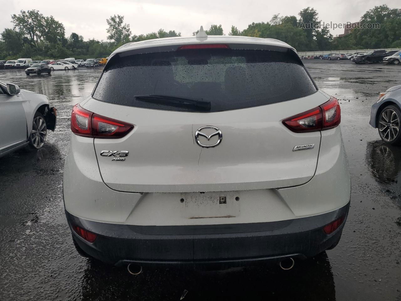 2017 Mazda Cx-3 Touring White vin: JM1DKFC73H0146203