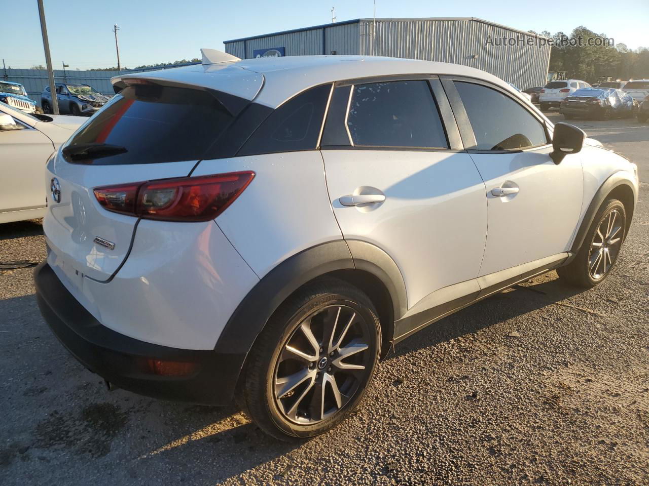 2018 Mazda Cx-3 Touring White vin: JM1DKFC73J0301631