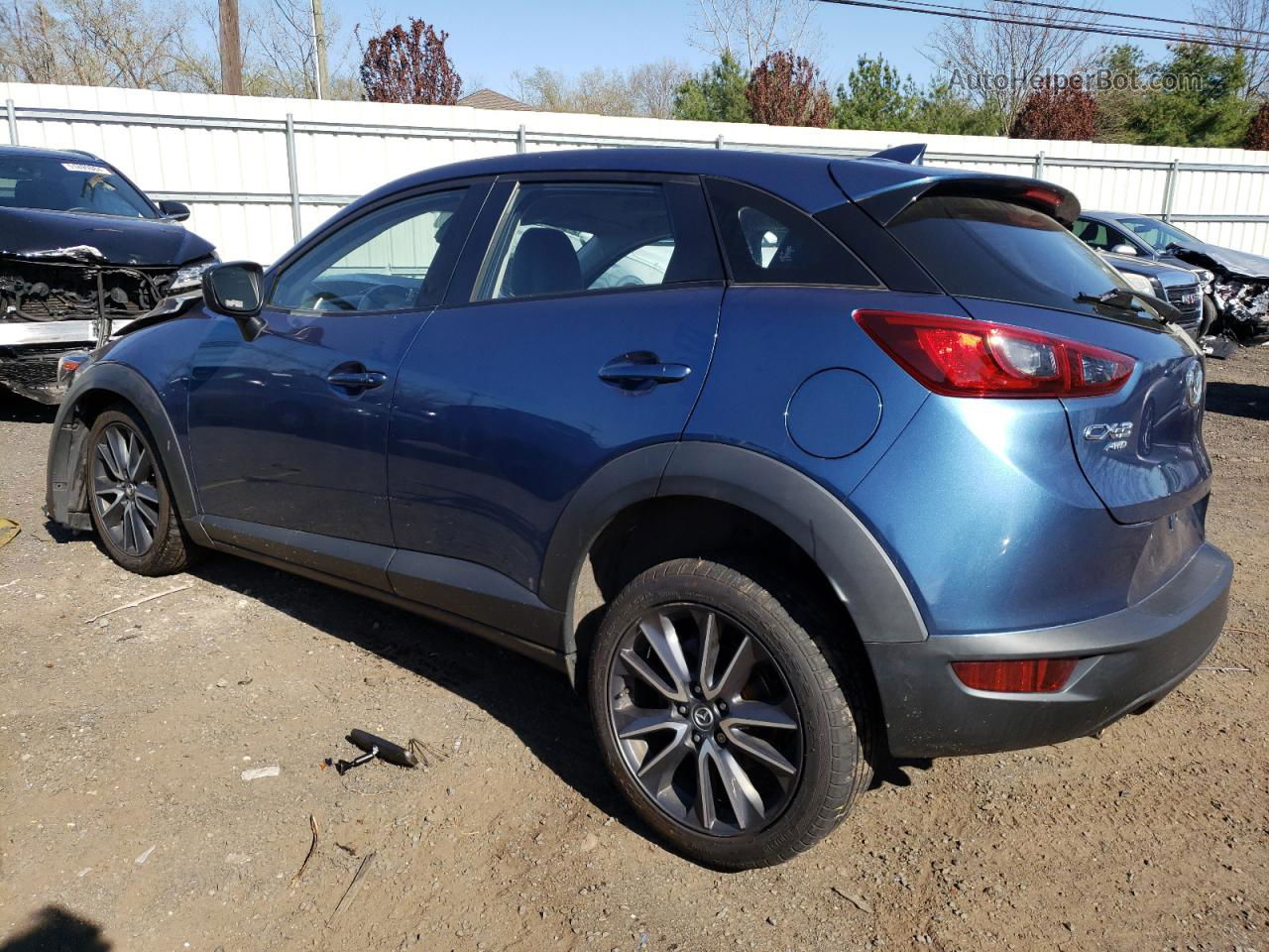 2018 Mazda Cx-3 Touring Синий vin: JM1DKFC73J0307445