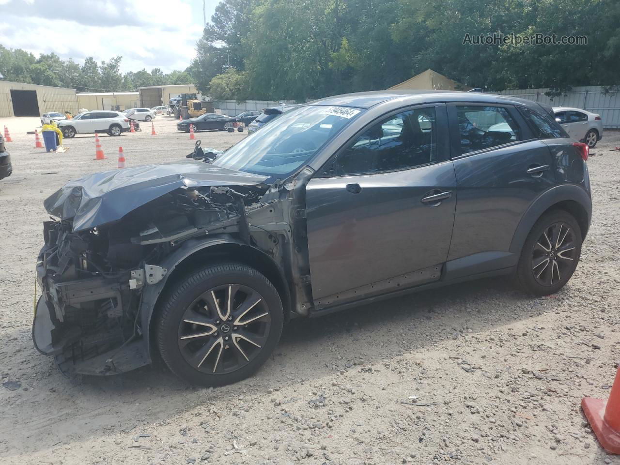 2018 Mazda Cx-3 Touring Charcoal vin: JM1DKFC75J0316244