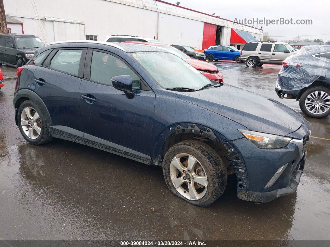 2018 Mazda Cx-3 Touring Dark Blue vin: JM1DKFC75J1303908