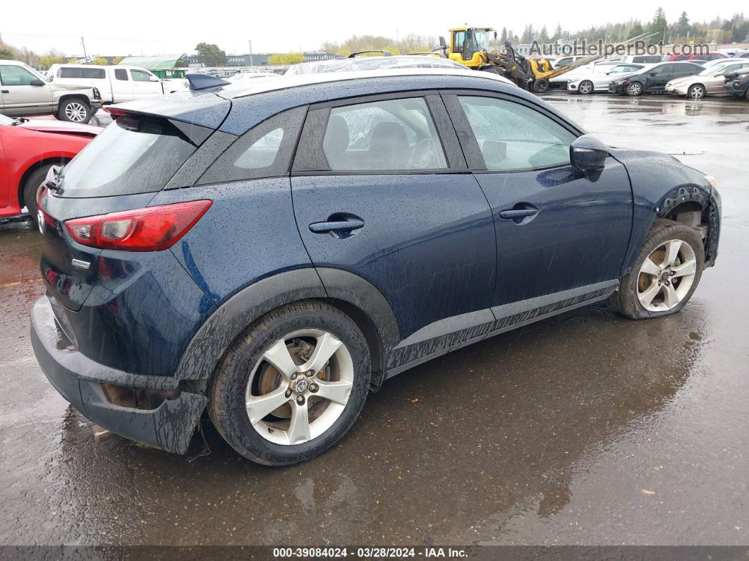 2018 Mazda Cx-3 Touring Dark Blue vin: JM1DKFC75J1303908