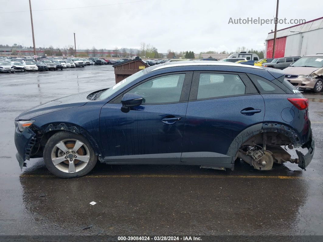 2018 Mazda Cx-3 Touring Dark Blue vin: JM1DKFC75J1303908