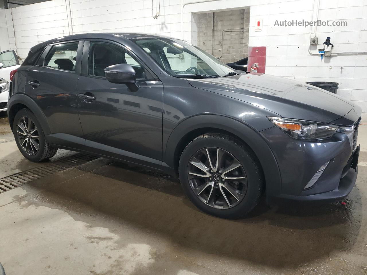 2017 Mazda Cx-3 Touring Gray vin: JM1DKFC76H0174884