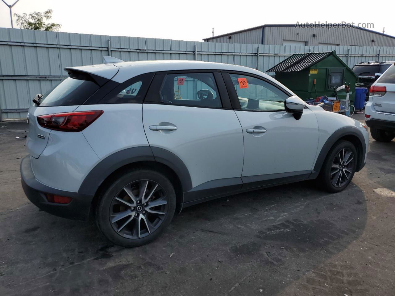 2018 Mazda Cx-3 Touring Белый vin: JM1DKFC77J0331635