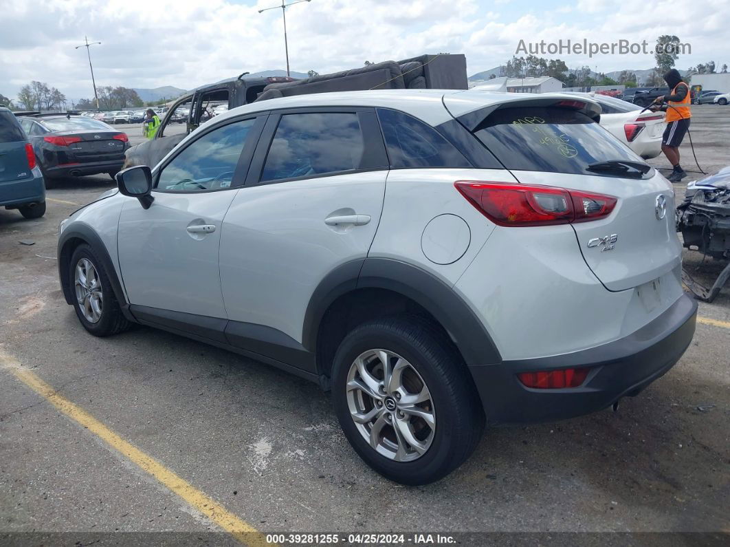 2016 Mazda Cx-3 Touring Silver vin: JM1DKFC78G0135924