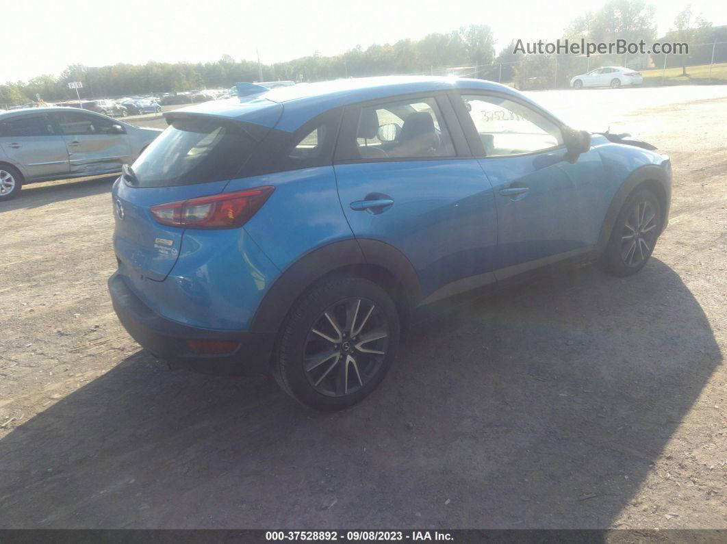 2017 Mazda Cx-3 Touring Blue vin: JM1DKFC78H0146021