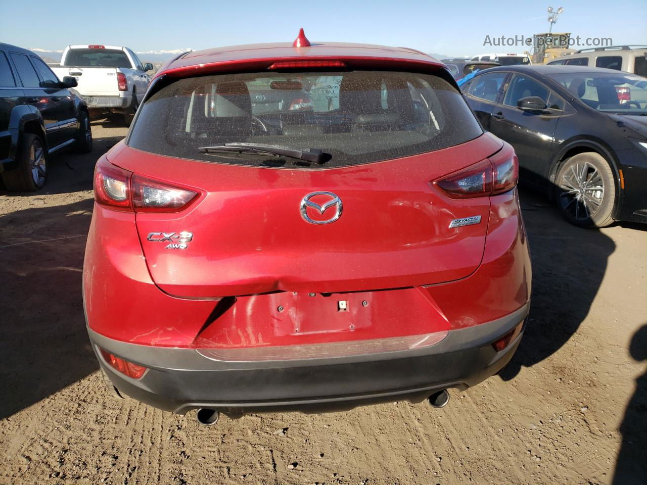 2016 Mazda Cx-3 Touring Red vin: JM1DKFC79G0127122